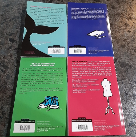 Judy Blume Essentials Book Set: 4 Adolescence Books About Surviving Tween Years - Picture 2 of 7